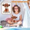 Crochet  Cow Is A Fun Companion For Children And Is Suitable As A Gift For Family, Friends And Children