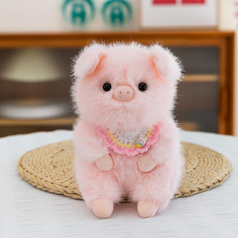 Milk Cute Pig Plush Toy Wedding Throwing Hippo Doll Backpack Rabbit Pendant