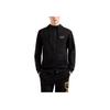 Emporio Armani EA7 Logo Hooded Cotton Zip-Up Long Sleeve Sweatshirt Men Sweatshirt Black 7M000568-AF13512-MC004