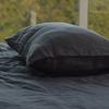 100% Linen Pillowcases, No Insert, Washed Flax Pillow Cases with Envelope Closure, Luxurious Breathable Comfy Pillow Shams