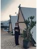 Melanoid Retro Coffee Split Bikini Set: 4-Piece Long Skirt Swimsuit with Flaw Covering, Slimming Fit & Sun Protection for Summer
