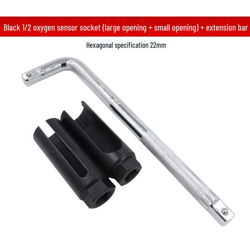 Sauerstoffsensor-Ausbauwerkzeugsatz mit großer Öffnung 22 mm für Kleinwagen