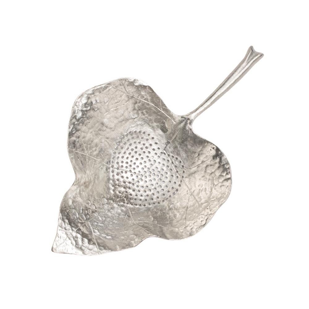 Stříbrné sítko na čaj Listy Bodhi Čistý cín Kreativní čajové filtry Spravedlivý šálek Kreativní listové sítko na čaj Doplňky pro čajový obřad