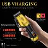 New Multi-function Hair Clipper Electric Clipper Multi-function Electric Pusher Oil Head Clipper Bald Head Artifact Men's Household Electric Clipper