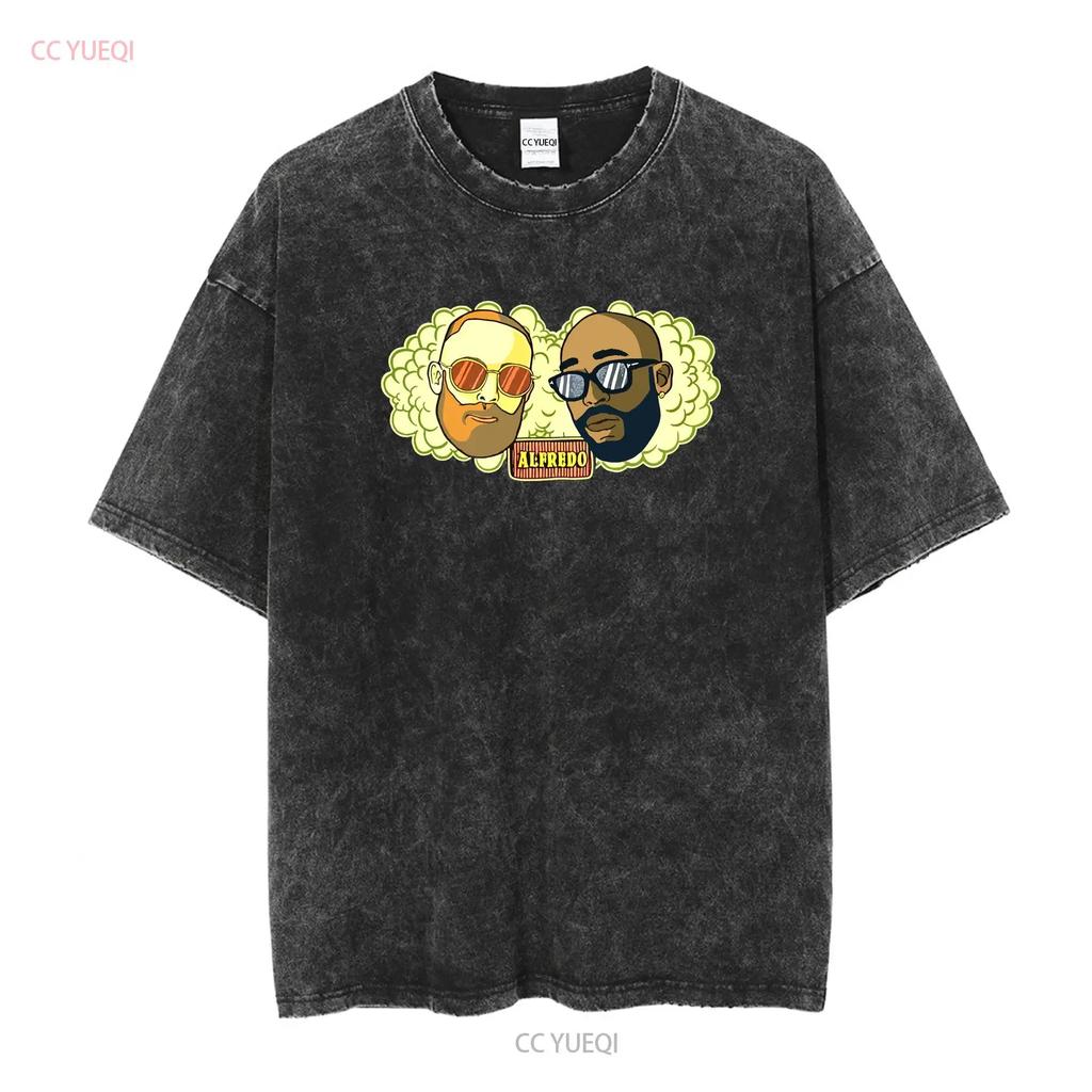 Freddie Gibbs x The Alchemist Alfredo Tričko Velikost L Cheech Chong Flip vintage Vyprané Prodyšné Pružné Ležérní streetwear