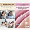 Ergonomic Inflatable Neck Pillow Foldable U Shaped Pillow Portable Headrest  Camping