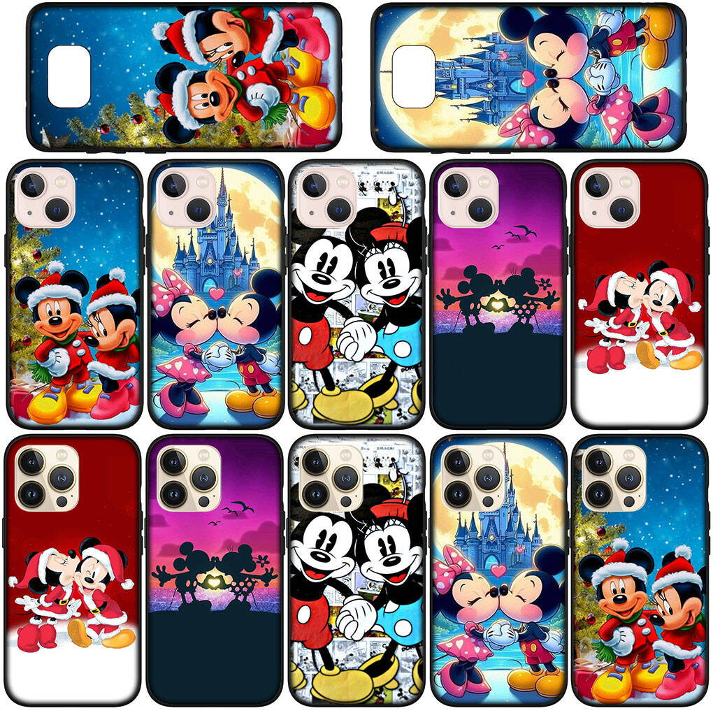 for iPhone 17 16 15 Xiaomi Poco F7 F8 X7 X6 C85 C75 C71 M8 Redmi Note 14 13 12 11 Pro Max 14C 13C 15C A3 A4 Case Minnie Comics Mickey Cute Mouse Cover