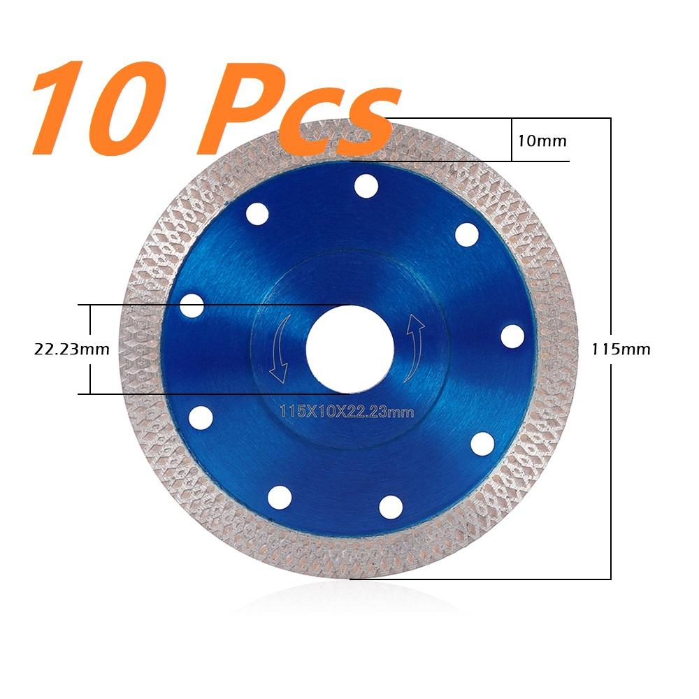 115/125mm Turbo Diamond Saw Blade Granite Marble Cutting Disc Porcelain Tile Ceramic Blades For Angle Grinder Diamond Saw Blade