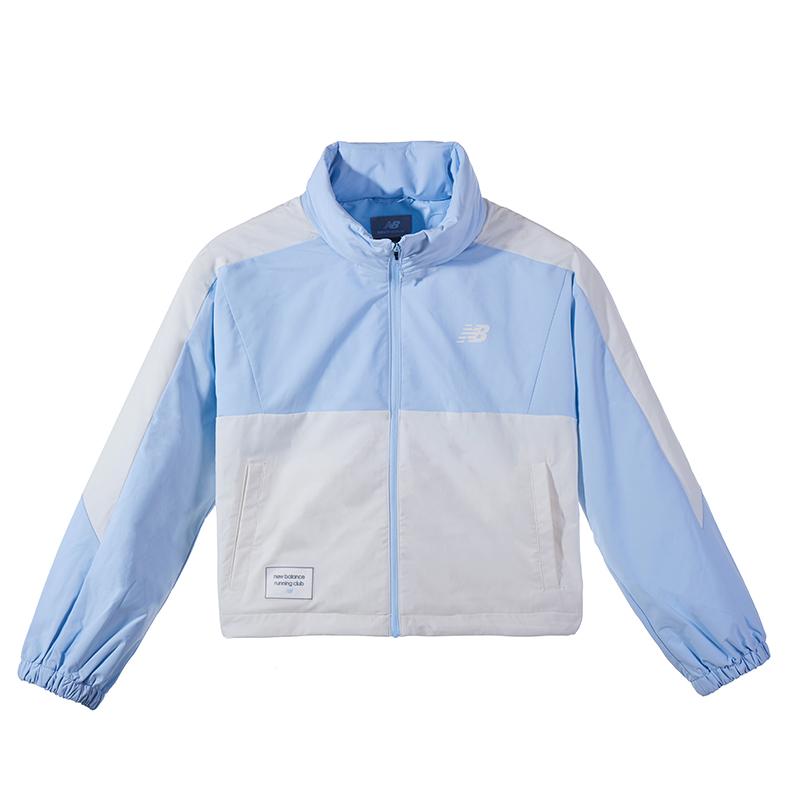 New Balance Cropped Coat Women s Sky Blue NAE12412-LBL S