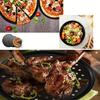 4Pcs Non-Stick Pizza Pan with Perforated Holes Heavy-Duty Round Barbecue Grill Pan Heat-Resistant Multipurpose Baking Tray for Bread Roasting Grilling