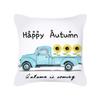 New Thanksgiving Truck Peach Skin Pillow Cover Ins Nordic Pillow Cushion Cover Home Furnishings