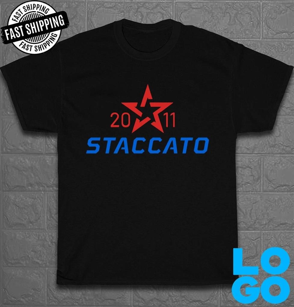 Nieuw T-shirt Staccato Firearms Logo Heren Grappig T-shirt Gemaakt In VS Maat S tot 5XL