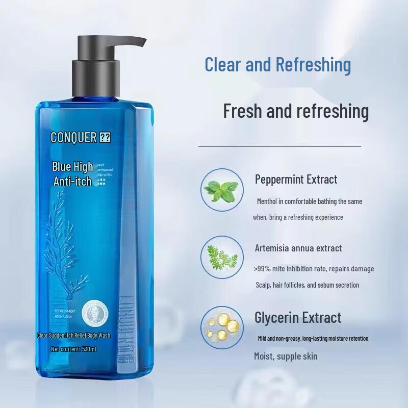 ConQUER Refreshing Mint Shower Gel