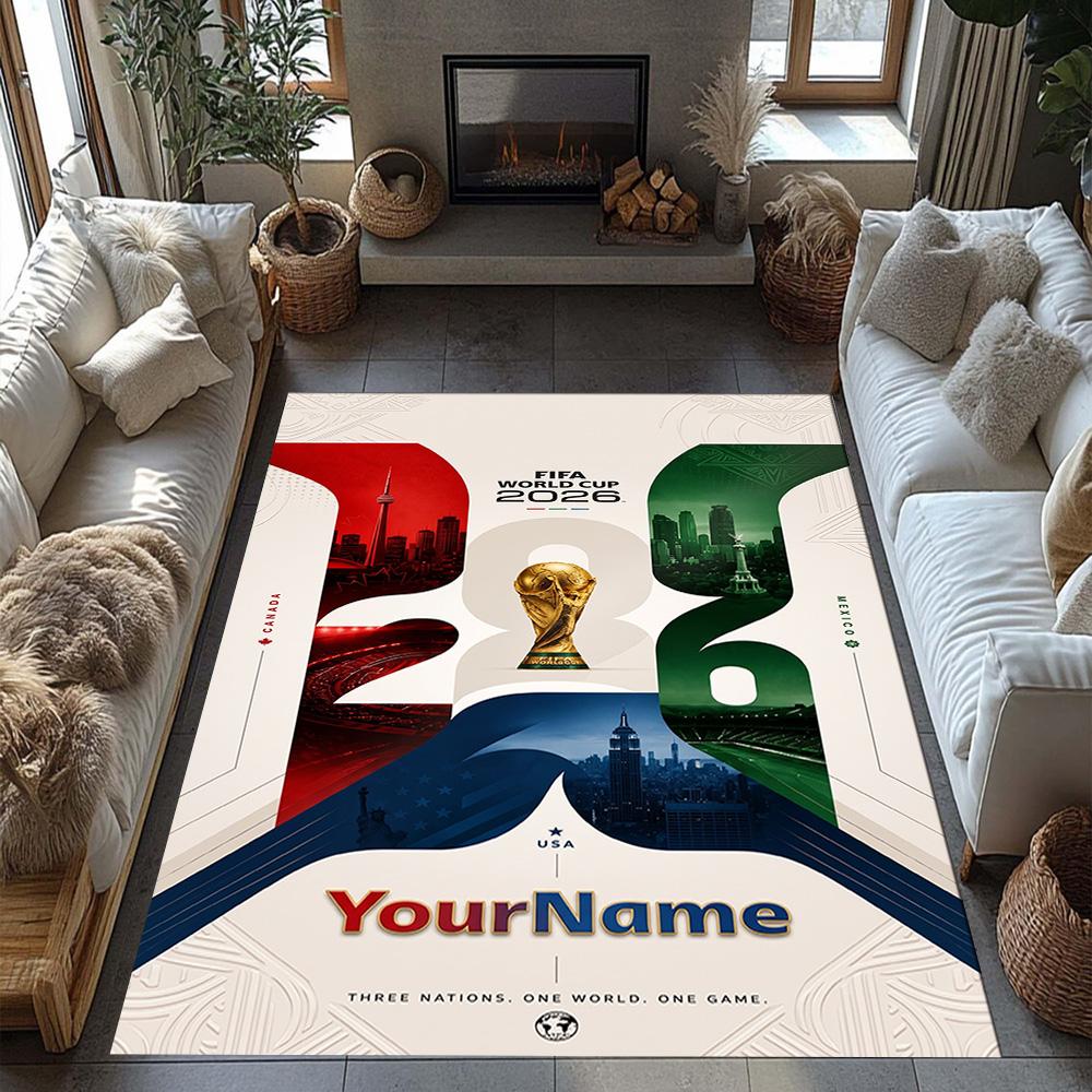 Seattle Seahawks Customizable Name Area Rug Suitable For Dining Room Foyer Playrooms Outdoor Antislip Carpet Decorate Offices Gift For Festivals