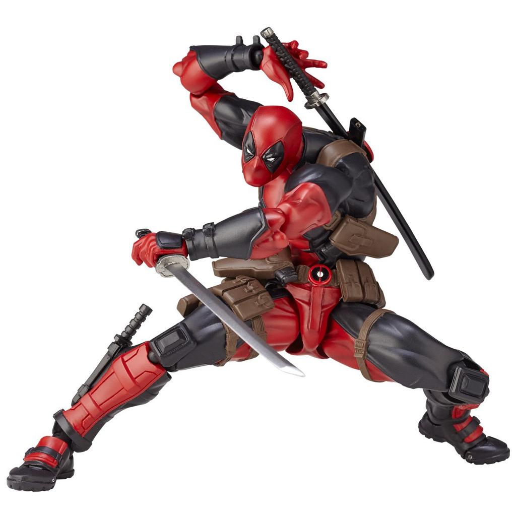 Figurecomplex Amazing Yamaguchi Deadpool Revoltech Action ABS Figure, Approx. 160mm, & PVC, Pre-painted