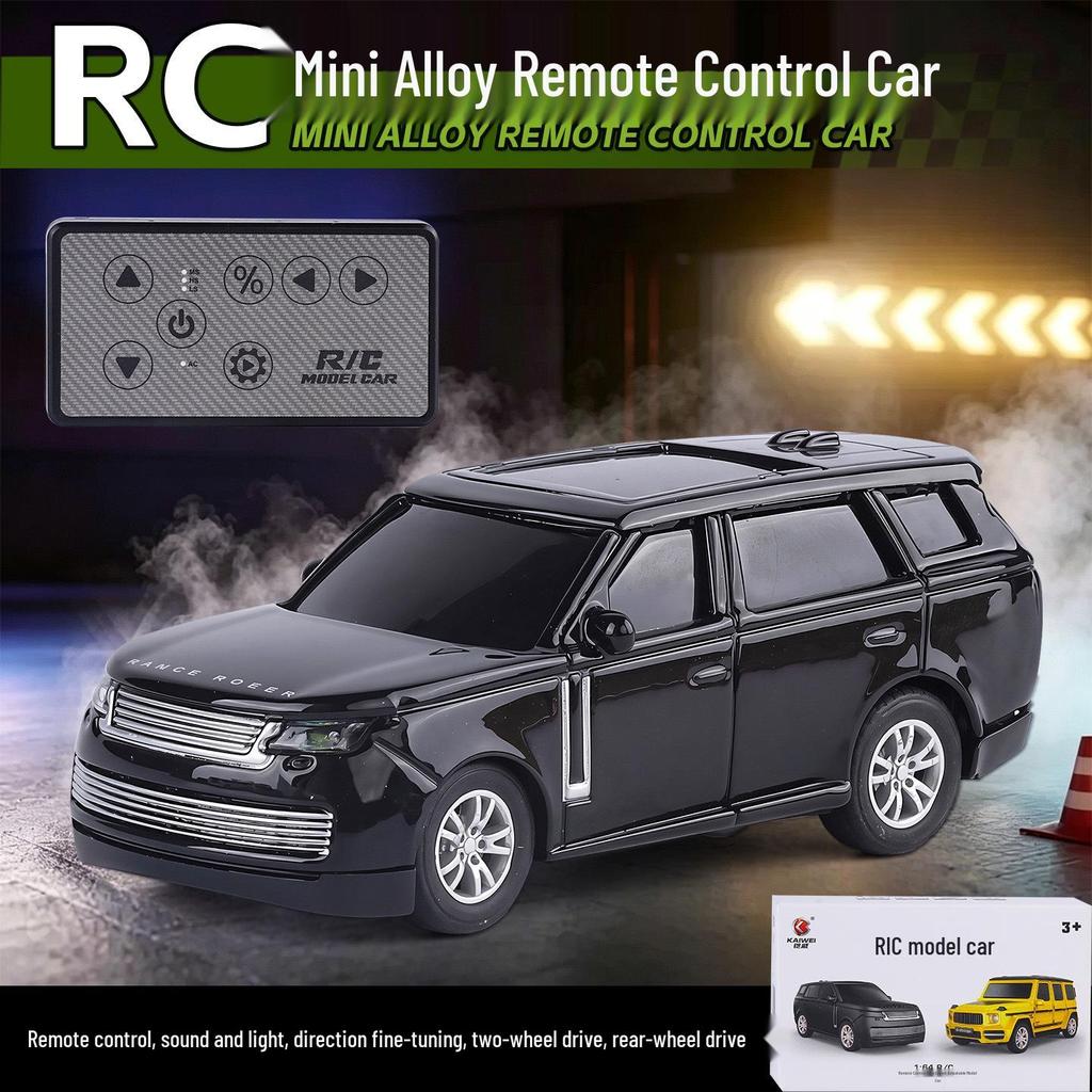 1:64 Alloy Remote Control Car - Durable, Drop-resistant Toy for Kids