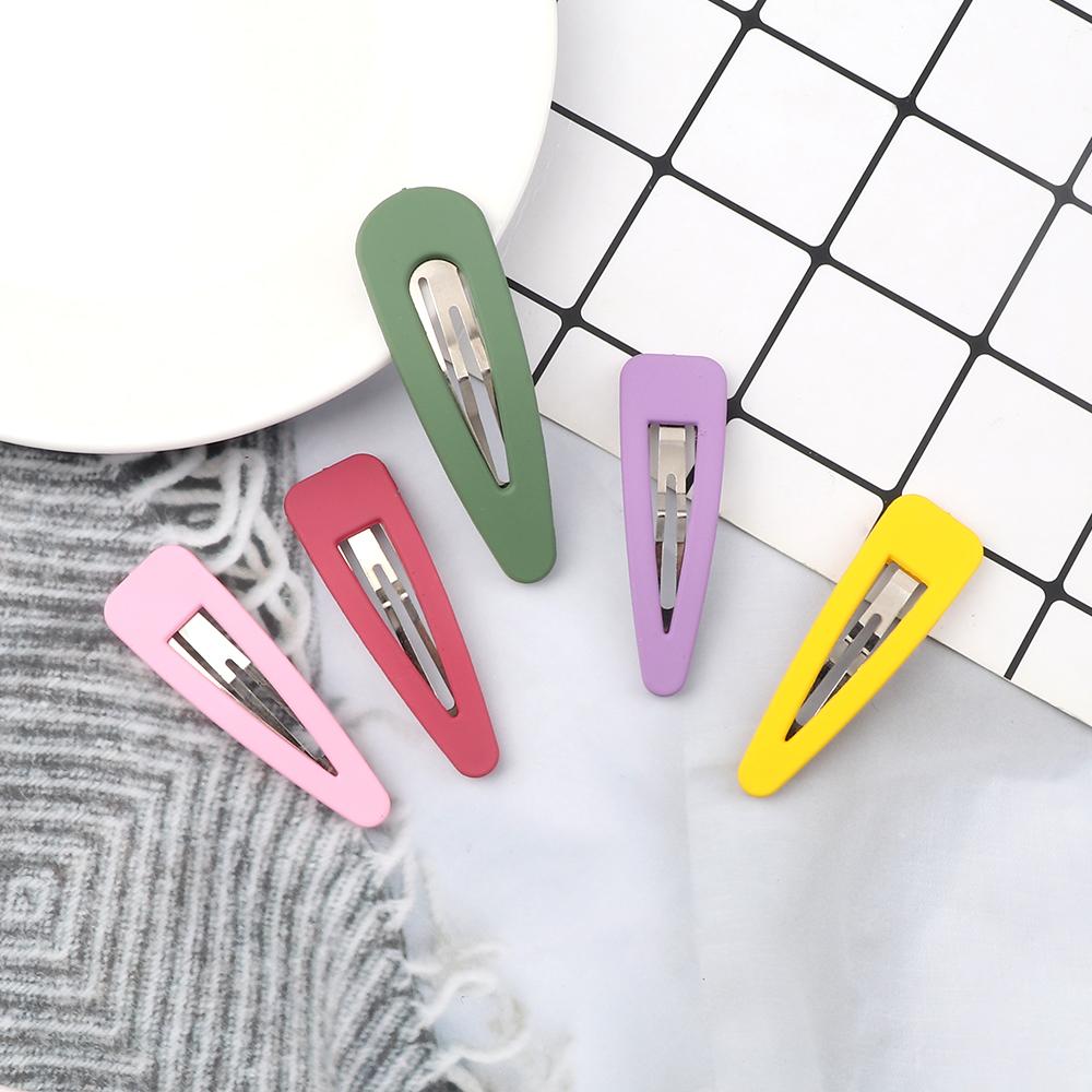 Mixed 5Pcs/Set Hair Clips Accessories Sweet Simple BB Hairpin X-shaped Hairpins 6Pcs/Sets Solid Purple Color Barrettes Headdress