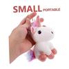 [STOBOK] Adorable Keyring Chucky Plush Doll Stuffed Animal Figure Pony Doll Unicorn Keyring Keychain Unicorn Key Chain Handbag Stitch Hanging