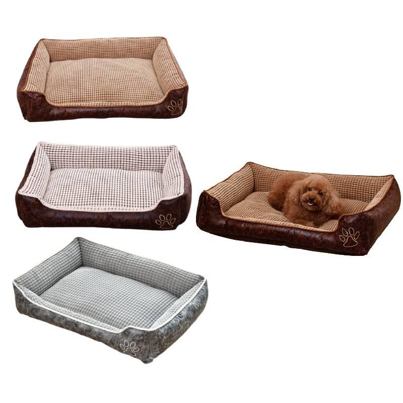 Acornpets Coffee Deluxe Color Dog Bed Cat Pet Pillow Fleece Small Or Dogs Medium