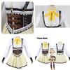 Puella Magi Madoka Magica Tomoe Mami Cosplay Costume Set For Women's Halloween Party