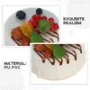 Artificial Realistic Birthday Cake Simulation Food Photography Prop Bakery Display Decorative Fake Dessert Artificial Food