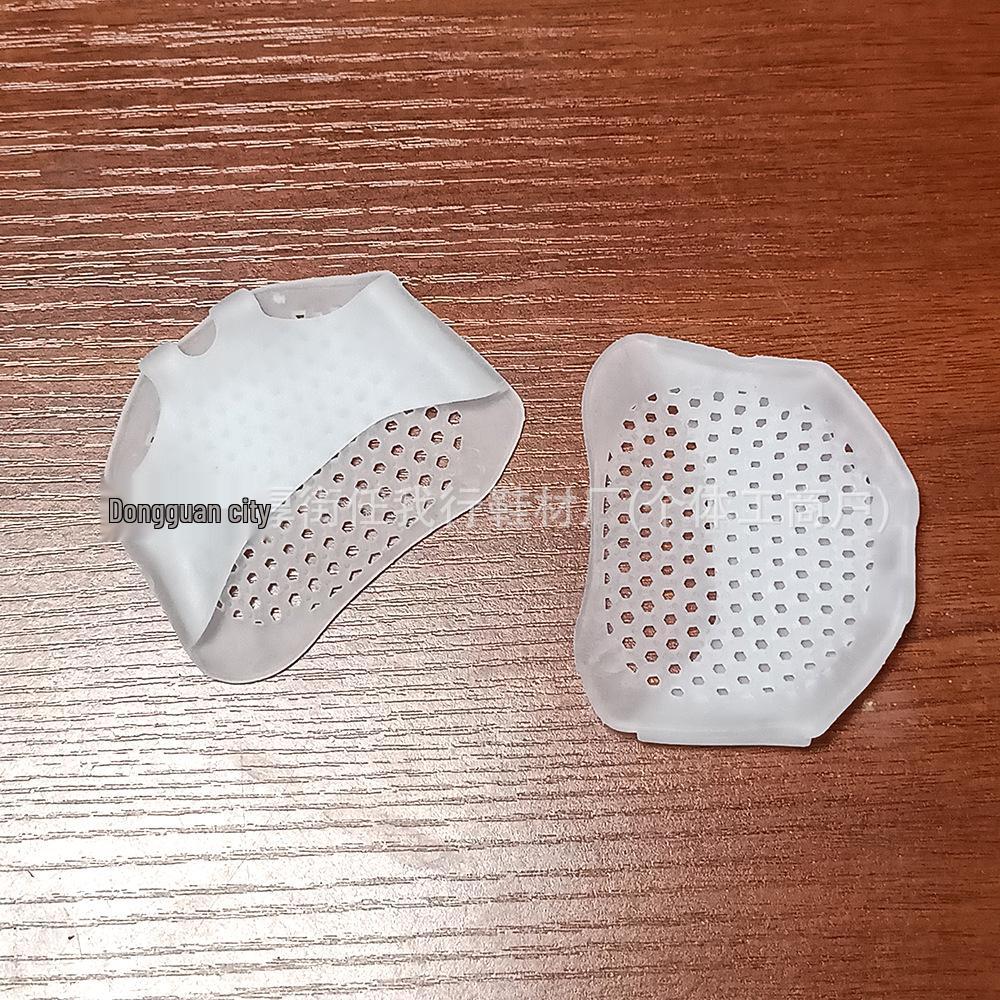 SEBS Silicone Honeycomb Mesh Forefoot Pad Sleeve - Soft, Comfortable, Anti-Abrasion Half Insole for Foot Protection