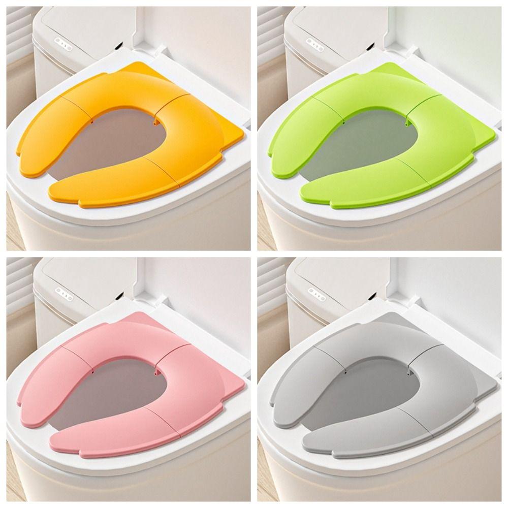 Einfarbiges Töpfchen-Sitzpolster Faltbares Kinder-Urinal-Kissen für 0-7 Jahre