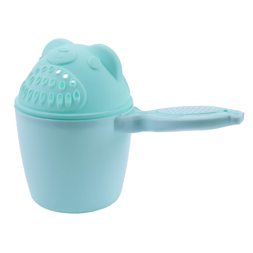 

Мультяшный медведь, детские шапочки для купания, детский шампунь, ванночка для купания, детские ложки для душа, набор для мытья волос для детей розовый