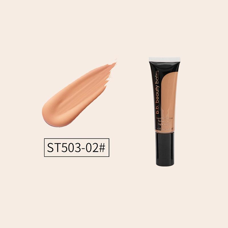 Korektor na akné BB krém hydratační voděodolný proti potu proti make-upu lehký přírodní dlouhotrvající podklad