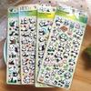 4pcs 3D Bubble Stickers Cut Panda Sakura Creative Girl'S Diy Phone Case Camera Decoration Stickers Children'S Reward Toy