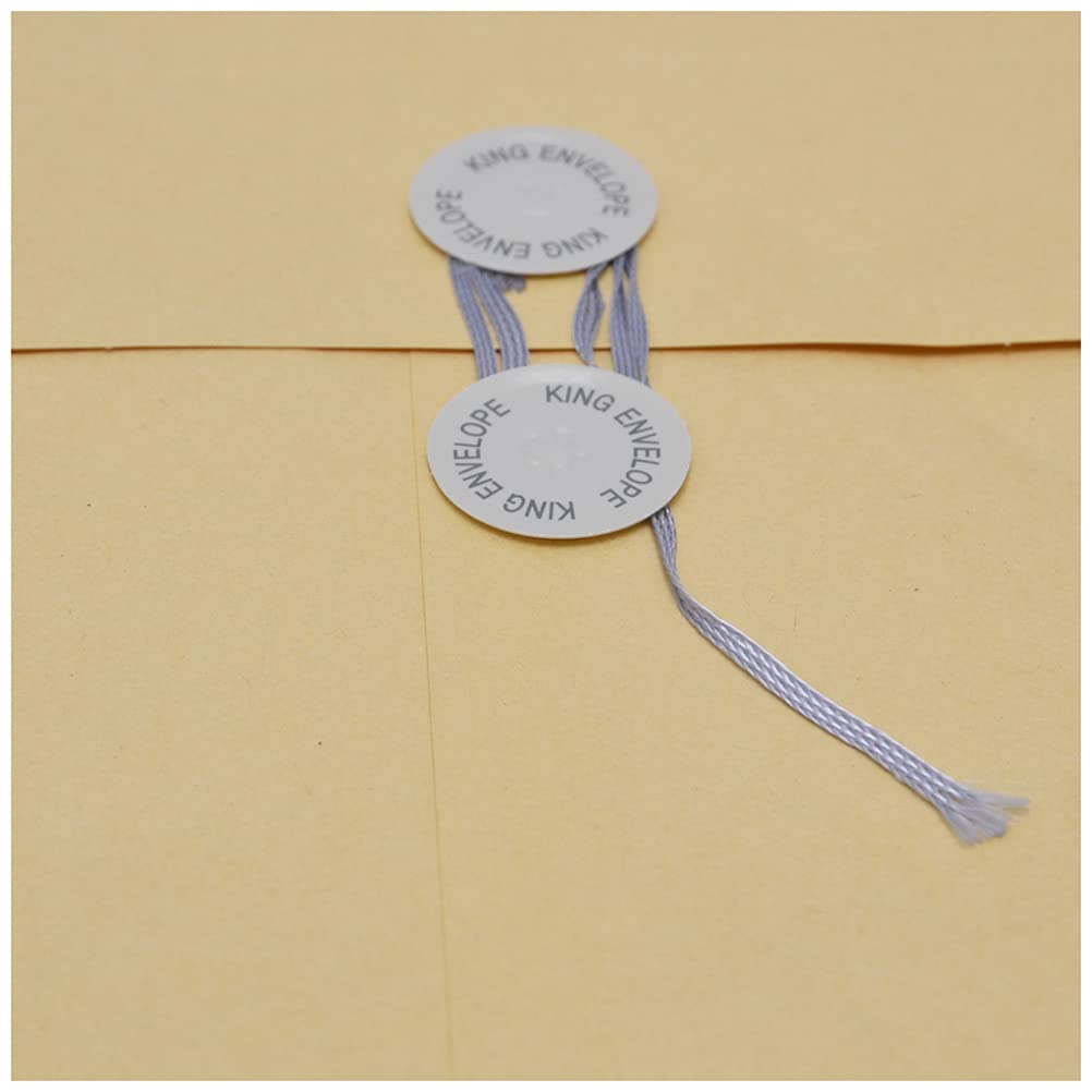 King Corporation Storage A3 with 10 Kraft KA3KHH120 Envelopes, Type, Size, Eyelets, Pack, Paper,