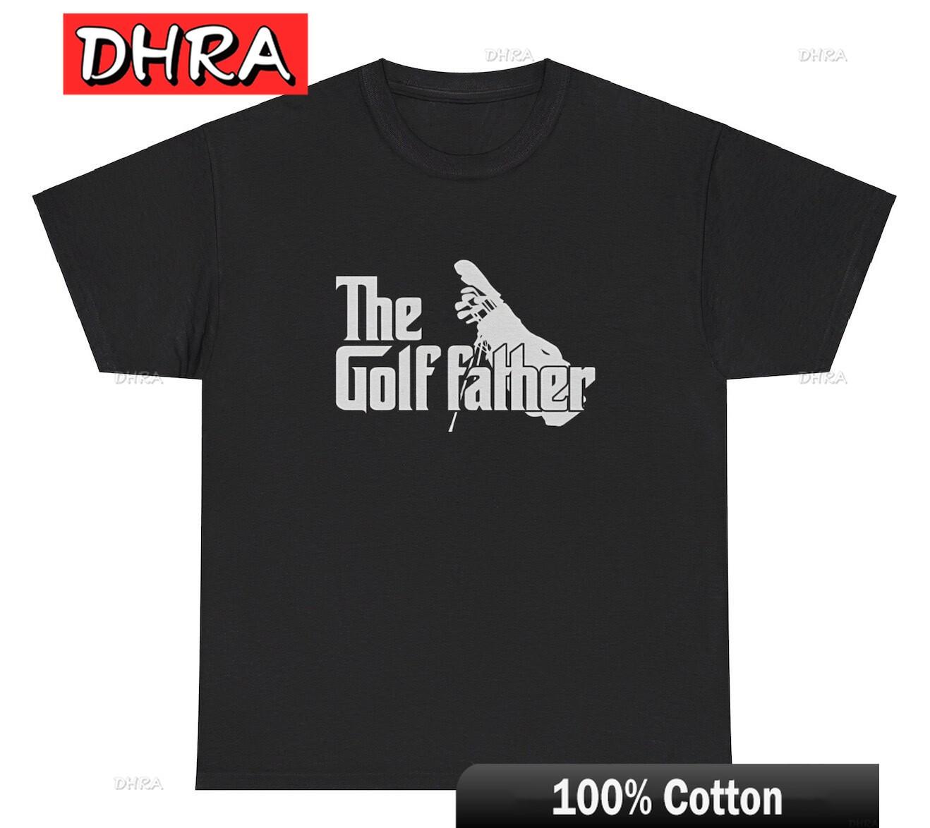 The Golf Father T Shirt Funny Mafia Golfer Hobby Parody Humor Tee Tees Minimalist Creative Unique TShirts for Gifts TShirt S