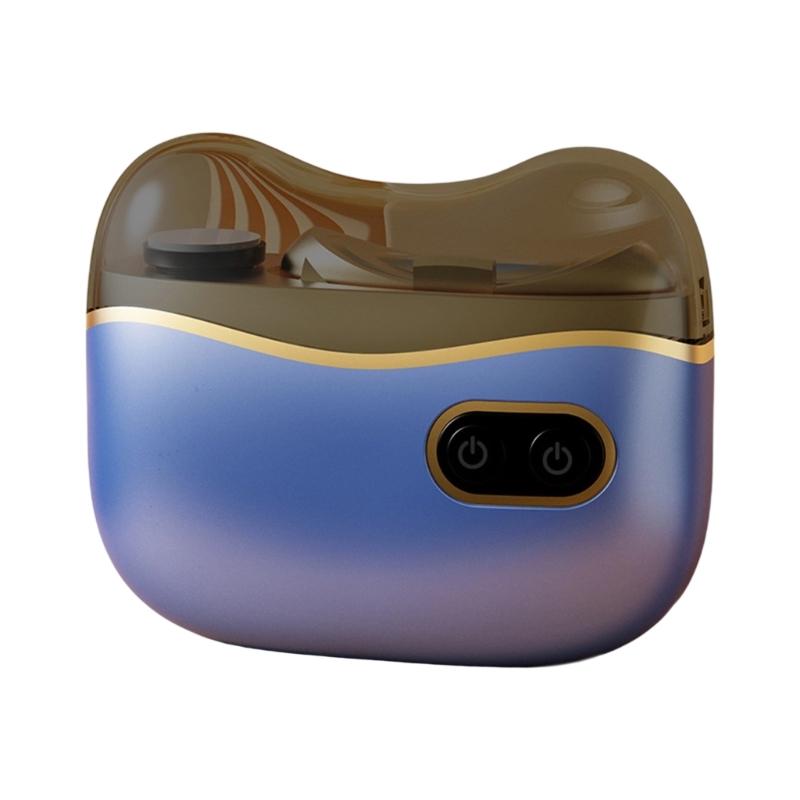 

Профессиональный триммер для ногтей со светодиодной подсветкой, малошумный, устройство для легкого ухода за ногтями для разных возрастов синий