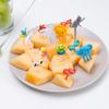 10/8/6Pcs/Set Bento Vegetable Crockery Cute Mini Toddler Children Fruit Forks Toothpicks Kids Food Picks Cartoon Animal Fruit Forks