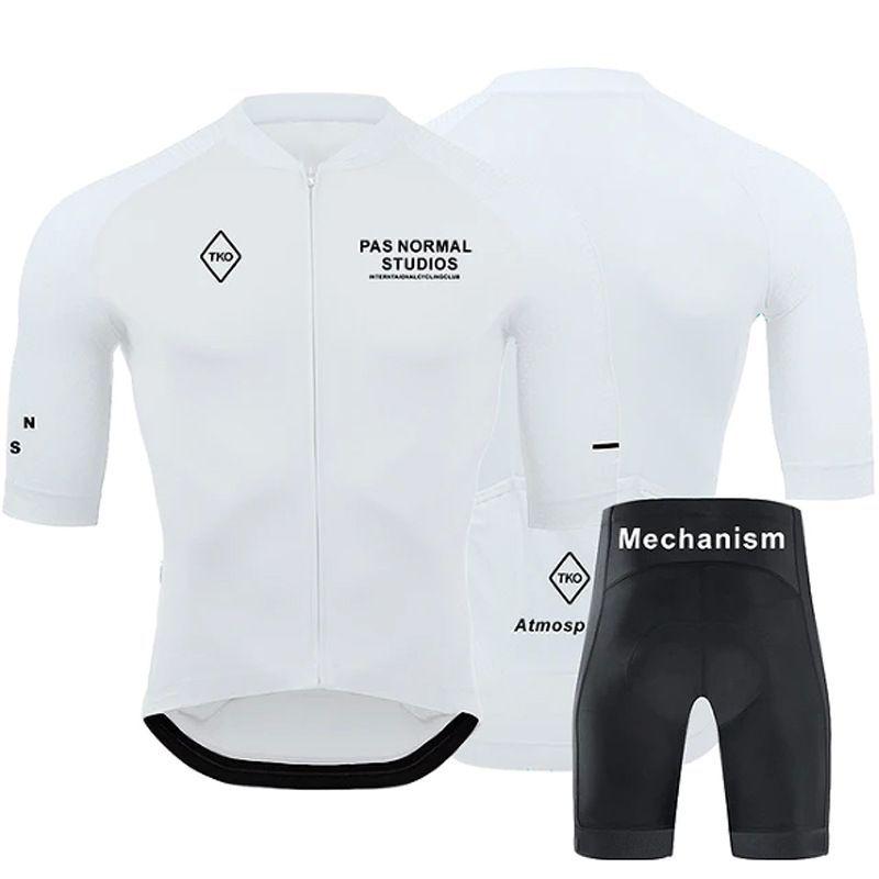 2023 Men's Team Edition Summer Cycling Suit Set - Short Sleeve Road Bike Apparel