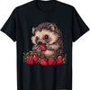 Erdbeer Herzschlag Obstliebhaber Fruitarier Erdbeeren Bauernhof T-Shirt