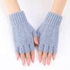 Neuer Herbst- und Winter-Damen-Strick-Woll-Warm-Handgelenk-Schutz mit einem rautenförmigen ausgeschnittenen Finger-Arm-Schutz und einem modischen fingerlosen Ärmel