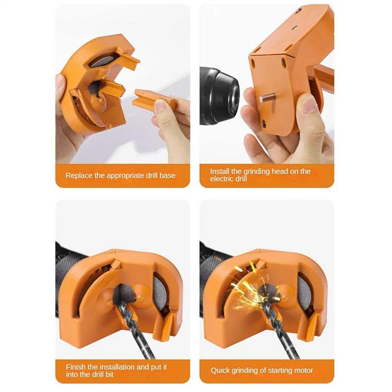 Drill Bit Grinding Sharpener Electric Drill Bit Grinder Double-sided Polishing Grinding Machine Aids for Industry