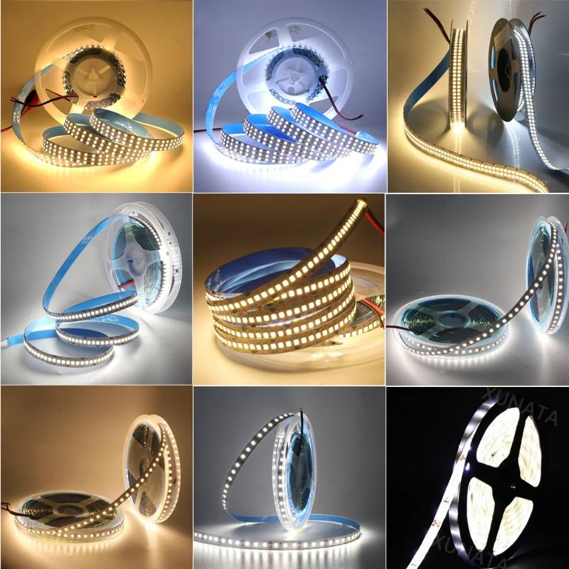 IP65 Wasserdichter 2835 LED-Streifen 5M 12V, 300LED Flexibles Bandlicht, Weiß Warmweiß Blau Grün Rot für Heimdekoration