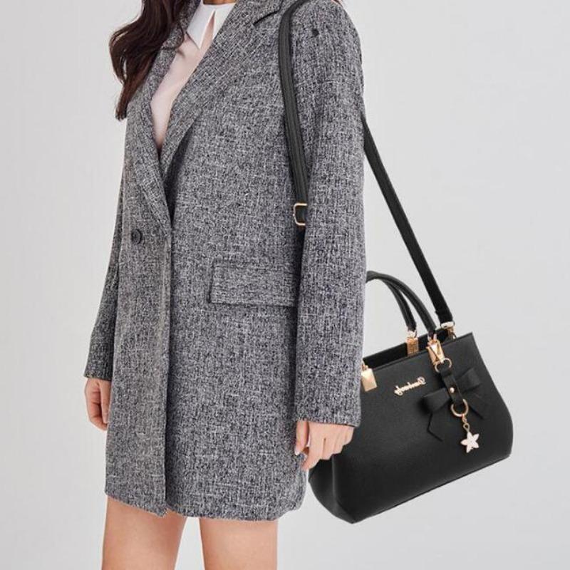 Fashion Large Capacity Women Shoulder Bag Bowknot Crossbody Handbags