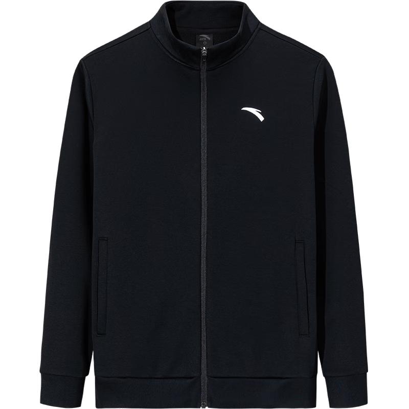 Anta Men's Stand Collar Zip-Up Sports Jacket