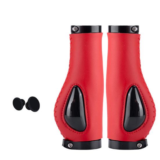 

1 пара практичных мягких экологически чистых чехлов на руль велосипеда, защитные аксессуары для горного велосипеда красный