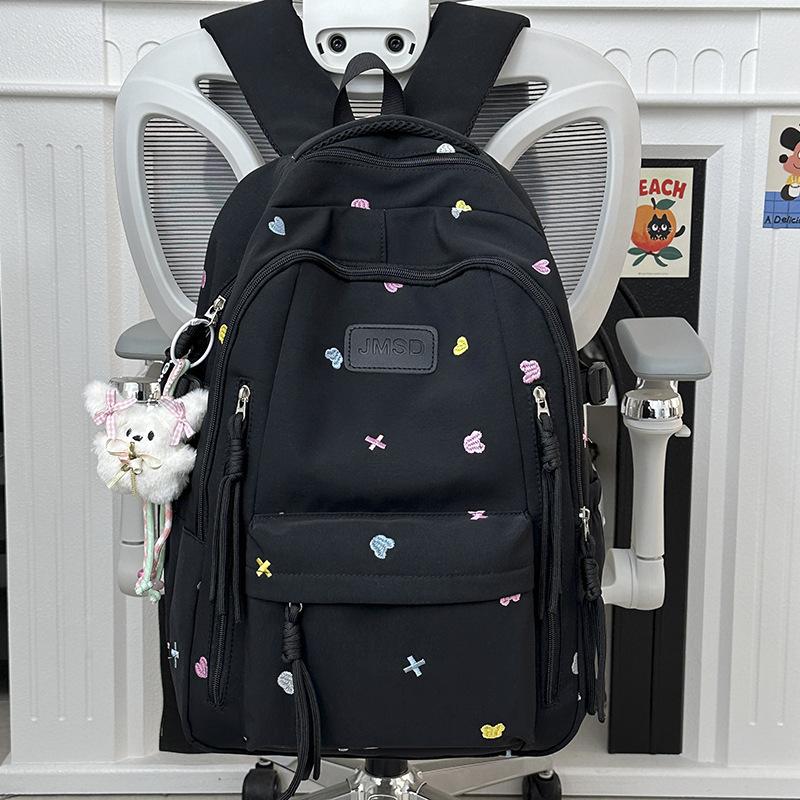 Schoolbag New Mori Large-capacity Backpack for Junior and High School Students Lightweight Women's Schoolbag Simple and Versatile Campus Backpack
