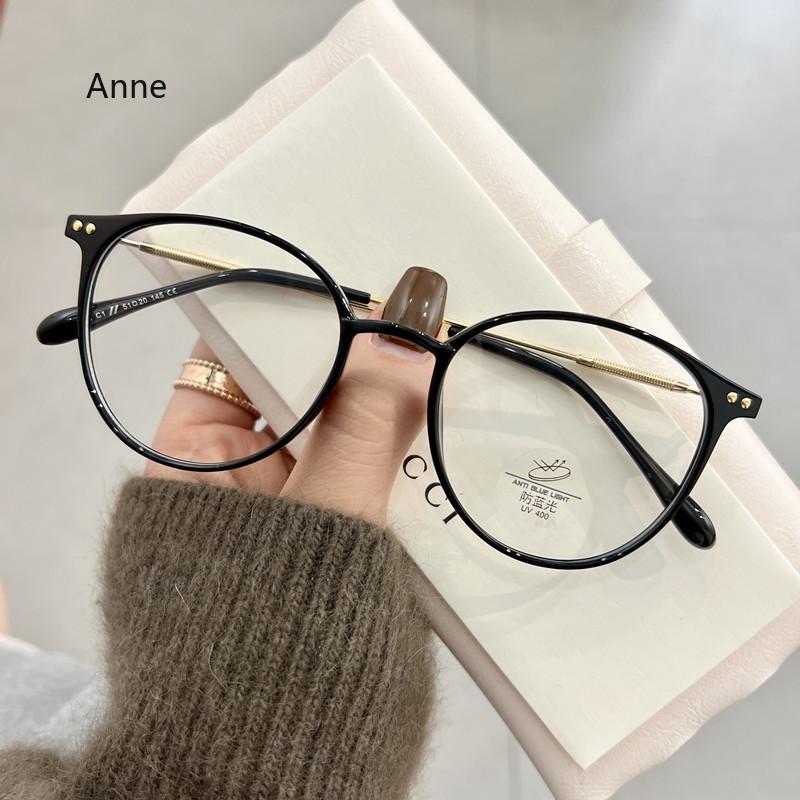 Unisex Luxury Myopia Glasses Blue Light Blocking Minus Diopter Trendy Fashion Eyeglasses For Men Women Near Sight Correction