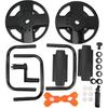 TOPINCN Hose Reel Car Wash Garden Rack Watering Arm Rope with Roll Tool Storage Equipment Wrapping Tools for Abs Hose Reels
