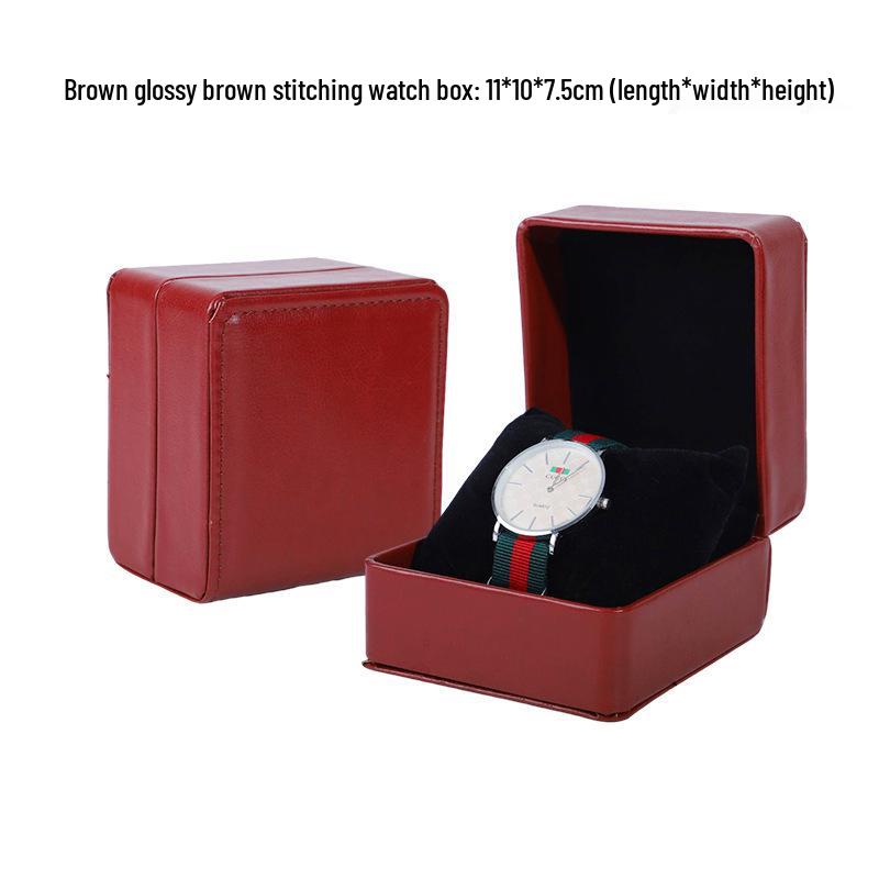 PU Watch Box: Flip-Top Display & Storage for a High-End Feel