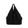 Casual Large Capacity Tote Bag Double Zipper Design Versatile Commuting Handbag  Travel