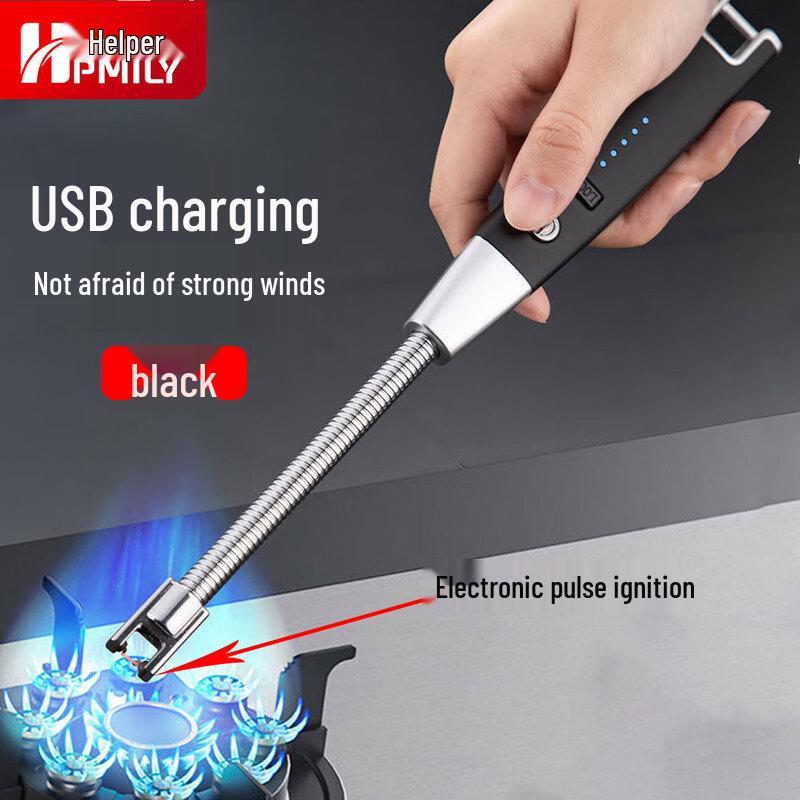 

HPMILY Акумуляторна електрична запальничка з довгим руків ям