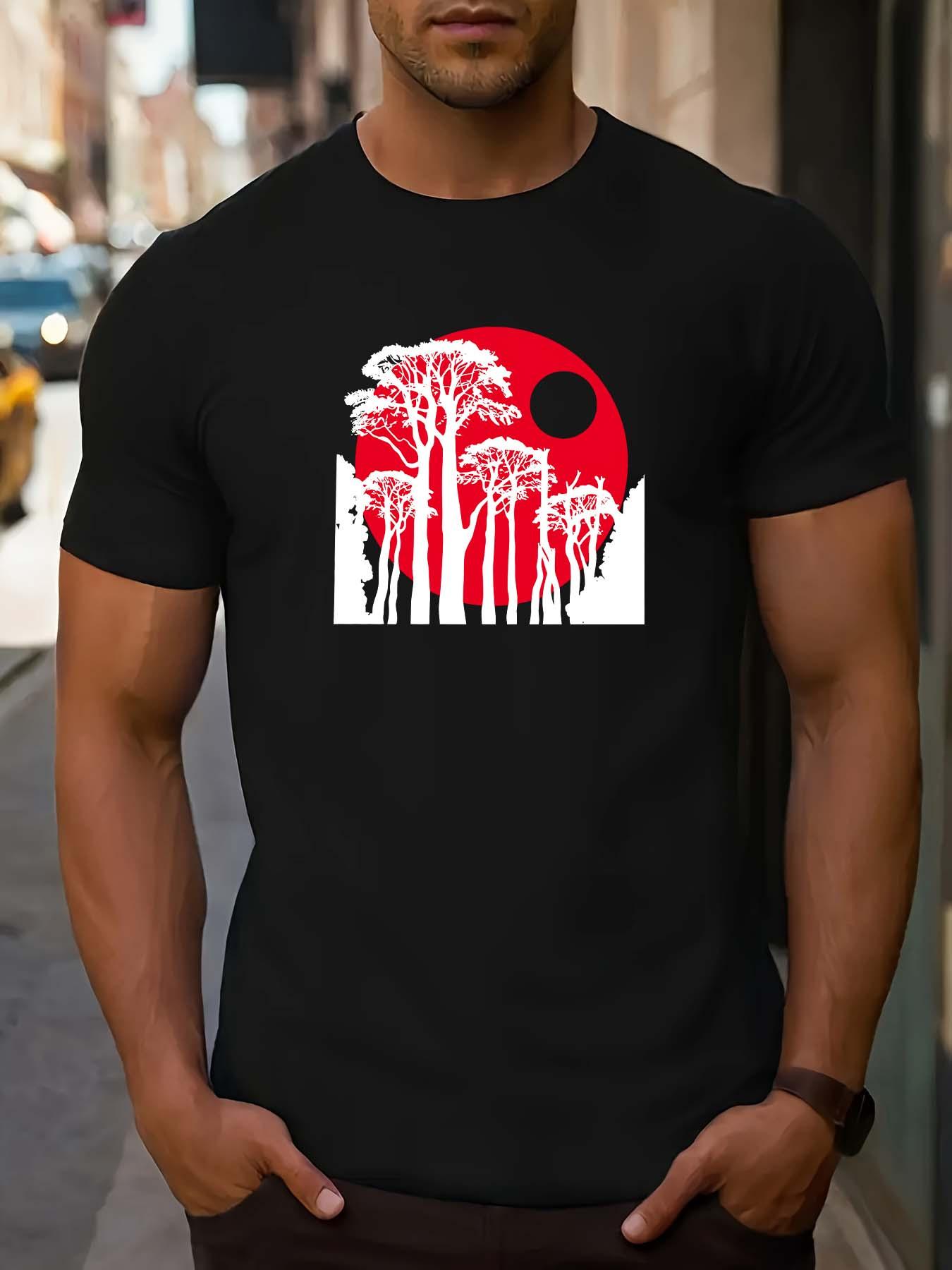 Casual Sports Short Sleeve T-shirt XL