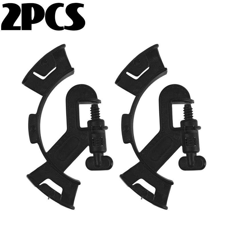 1/5x Water Pipe Fixing Clamp Aquarium Filtration Holder Black Blue Mount Tube Tank Fit Clips for Fish Tank Firmly Hold Hose
